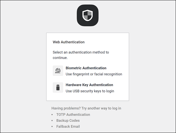 Web Authentication
