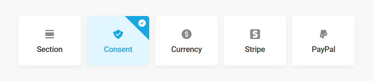 Add a Consent field to a form