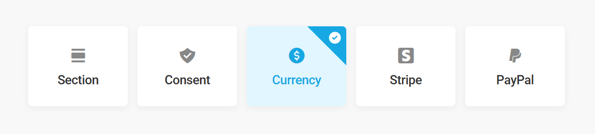 Add a Currency field to a form