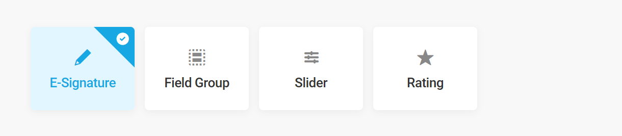 Add an e-Signature field to a form