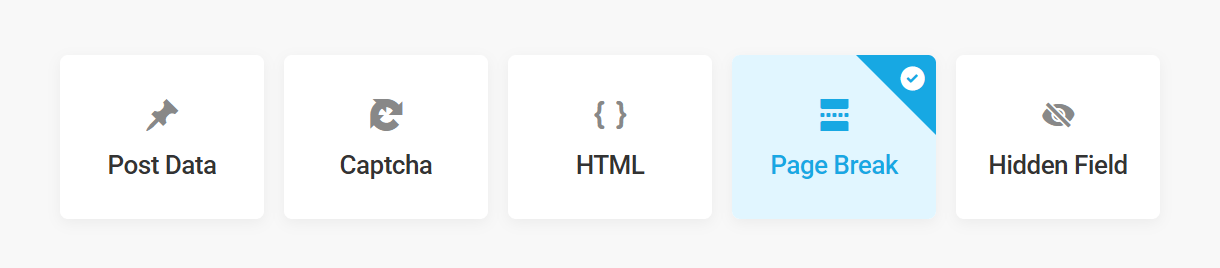 Add a Page Break field to a form