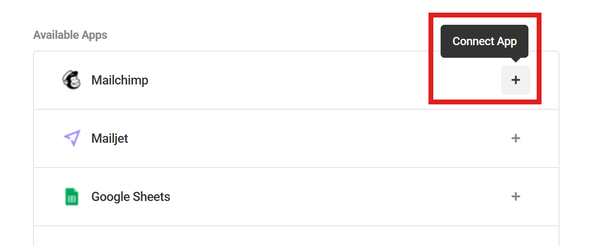 Connect MailChimp to Forminator