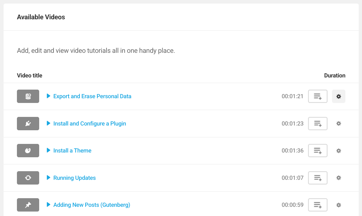 video-tutorials-available-videos