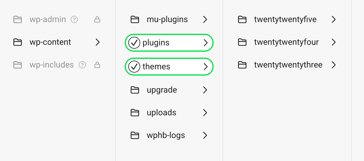 Choose folder for directory smush