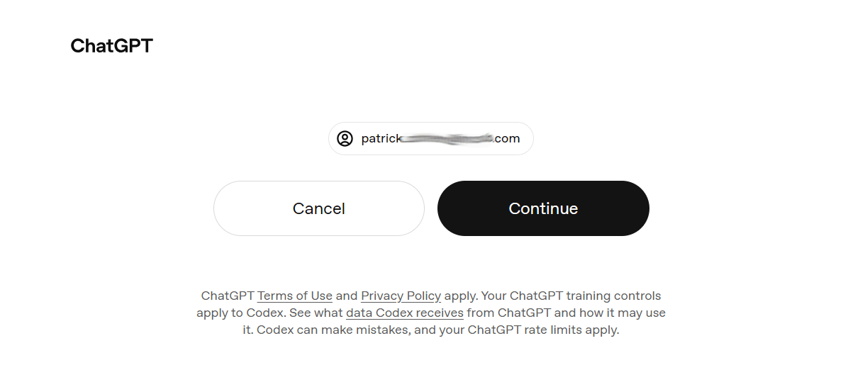 Sign in to ChatGPT