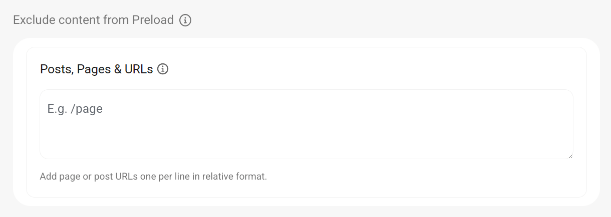 Exclude critical images from preloading